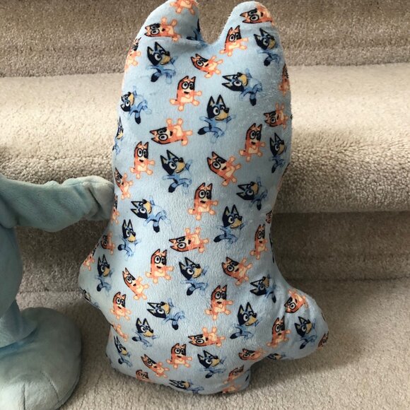 Bluey Sound Effects Talking Toy Works Great Lightly Used and Pillow Bluey Movie - Picture 3 of 4